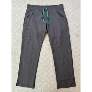 FIGS W Kade Cargo Pants Womens Large Gray Scrubs Technical Collection T21004